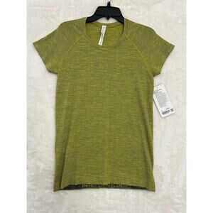 NWT Lululemon Swiftly Tech Tee Shirt 10 Sonic Yellow